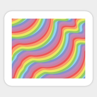 Pastel Rainbow Sticker